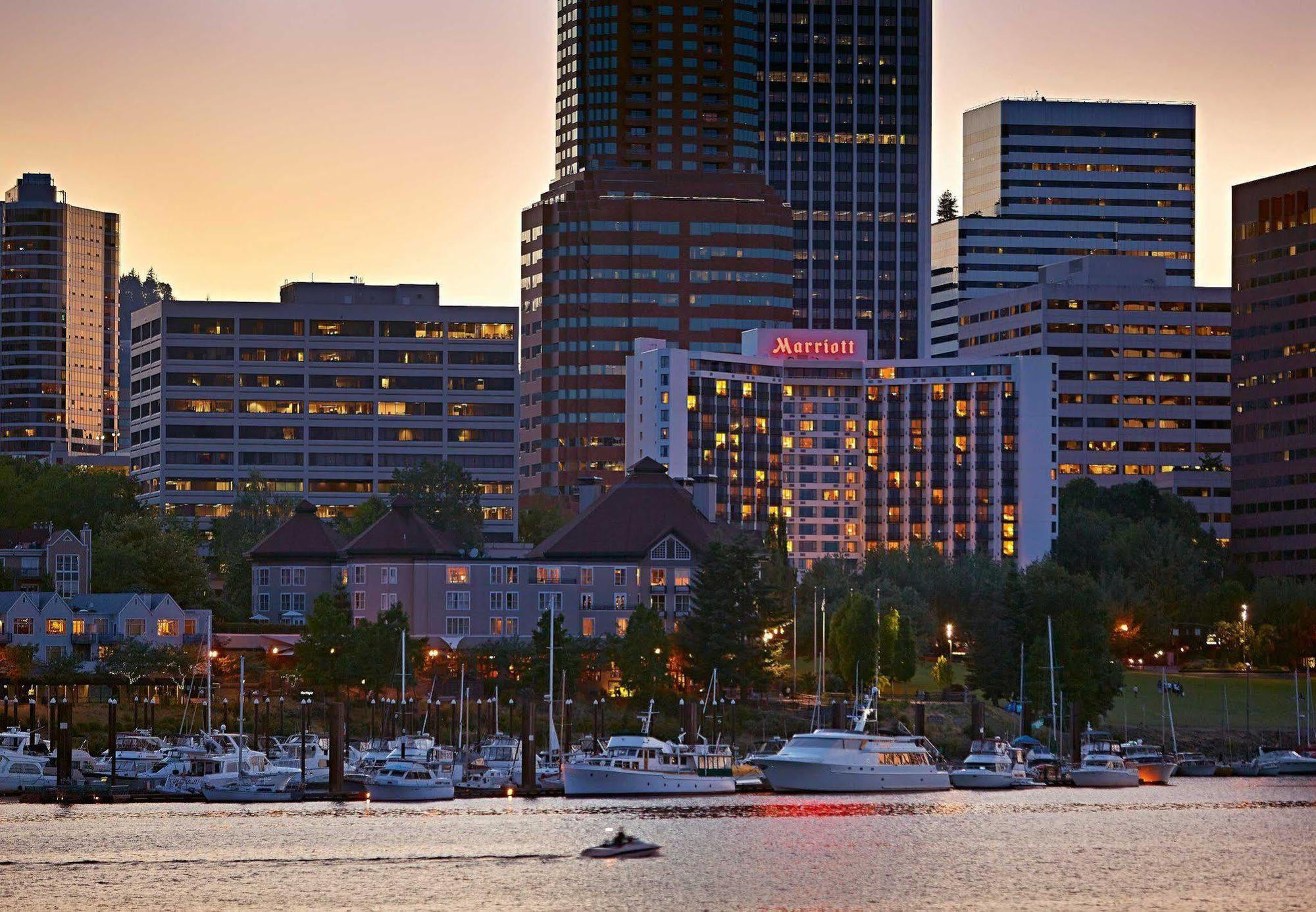 Portland Marriott Downtown Waterfront Hotel Eksteriør billede